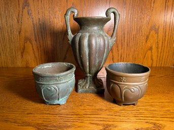 COLLECTION OF VINTAGE HAND CRAFTED POTTERY