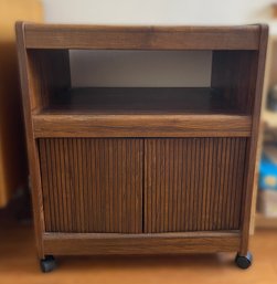 MCM MEDIA WHEELED CABINET-TV STAND