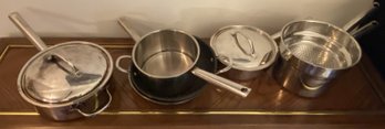 ASSORTED COLLECTION OF POTS AND PANS
