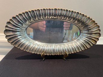 ANTIQUE STERLING SILVER BREAD TRAY