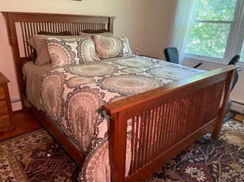 Mission Queen Size Bed Frame And Mattress