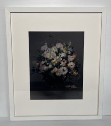 SIGNED AND NUMBERED PRINT 'FLORAL AND INSECTS' BY LAURA BELL