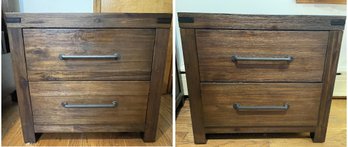 Pair Of Night Stands From Hillsdale Furniture Inc
