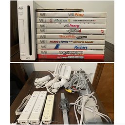 Nintendo Wii System With Games