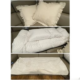 Assortment Of Pillows & Comforters