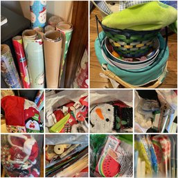 Large Assortment Of Holiday Supplies