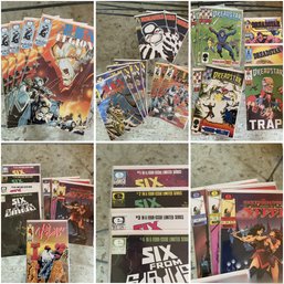 Assortment Of Comic Books From Epic Comics