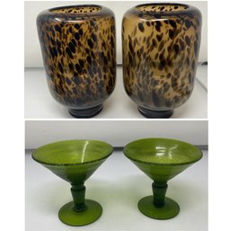 COLLECTION OF ART GLASS DECOR