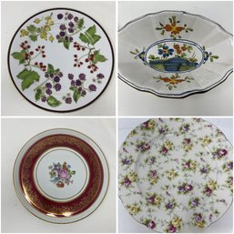 4 PC COLLECTION OF ASSORTED PORCELAIN DISHES