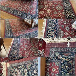 LARGE HAND WOVEN RUG