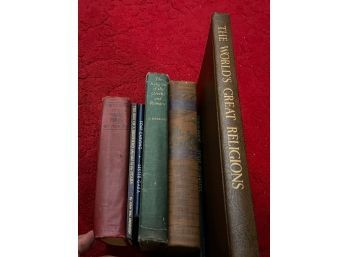 ASSORTED COLLECTION OF BOOKS ON HISTORY AND RELIGION