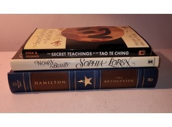 3 VOLUME SET OF SIGNED BOOKS