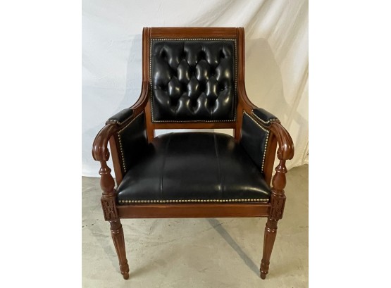 Tufted Centurion Chesterfield Leather Armchair
