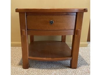 Broyhill Wood Side Table
