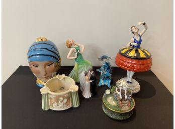 COLLECTION OF VINTAGE, ANTIQUE AND MISC DECOR