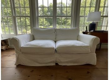 CRATE AND BARREL LOVESEAT