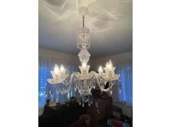 CLASSIC 8 LIGHT TIPPERARY CRYSTAL CHANDELIER