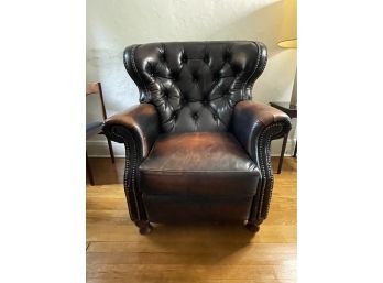 BARCALOUNGER PRESIDENTIAL LEATHER MANUAL RECLINE