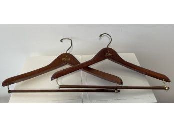 Collection Of 25 Polo Ralph Lauren Wood Hangers