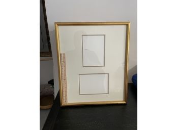 8 PC Set Of Gold Picture Frames