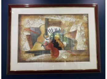 'ORCHESTRATION' LITHOGRAPH BY EMANUEL MATTINI (13/175)