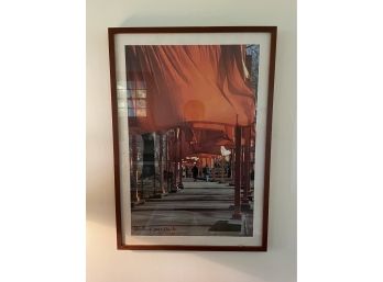Signed Print Of 'The Gates' - Central Park