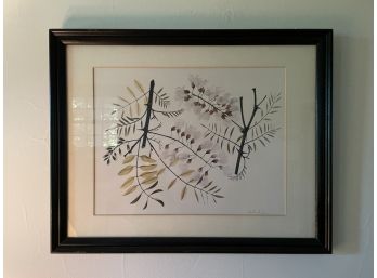 Signed And Framed Botanical Prints