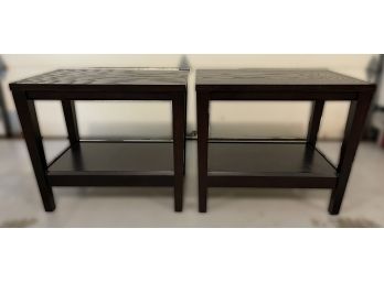 Pair Of Side Tables From Baronet