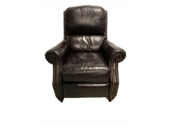Classic Leather Recliner With Nailhead Trim From Safavieh