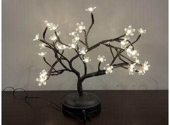 Artificial Cherry Blossom Tree LED Table Top Lamp