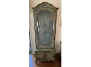 Vintage French Provincial Display Cabinet