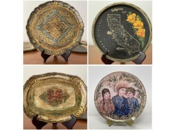 Variety Of Decorative Plates
