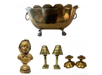 Collection Of Golden Decor