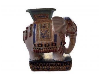Vintage Terracotta 'Elephant' Garden Seat