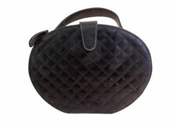 StriVectin- SD Black Leather Makeup Bag