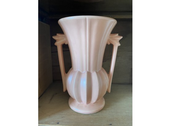 Vintage Pink Mccoy Vase