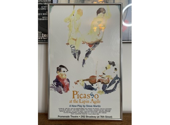 Vintage Poster Of 'Picasso At The Lapin Agile'