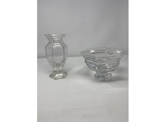 Waterford Crystal Vase & Bowl