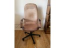 Vintage Knoll Leather Office Chair