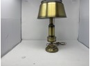 Mid Century Modern Burnished Brass Table Lamp