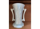 Vintage Light Blue Cameron Clay Ceramic Vase