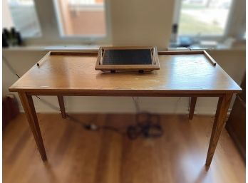 MCM Writing Desk And Levenger Brand Foot Rest