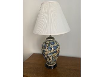 Ceramic Lamp 2 Of 2 (Blue Bird)