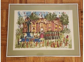 SIGNED WALL ART BY SUSAN PEAR MEISEL #151/250
