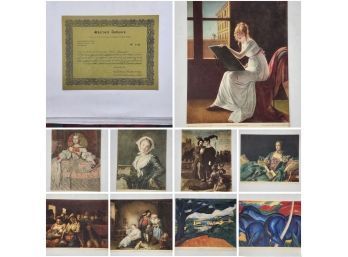 TREASURES OF ART 18 PC COLLECTION OF REPRODUCTION PRINTS