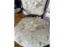 PAIR OF LOUIS XV UPHOLSTERED ARMCHAIRS