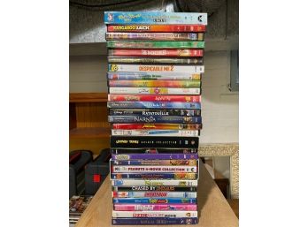 COLLECTION OF DVDS FOR CHILDREN AND YOUNG TEENS