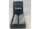 ASSORTED COLLECTION OF NEIMAN MARCUS SILVER PLATED SPREADERS AND TOWLE SALT/PEPPER SET