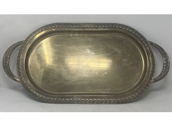 NEIMAN MARCUS SILVERPLATED SERVING TRAY