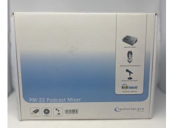 TECHNICAL PRO PM-22 PODCAST MIXER
